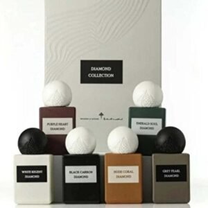 Ibrahim Al Qurashi Diamond Collection Perfume Set, 6 pieces, 10ml