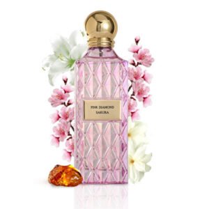 Pink Diamond Sakura Perfume 150ml | Ibrahim Al Qurashi
