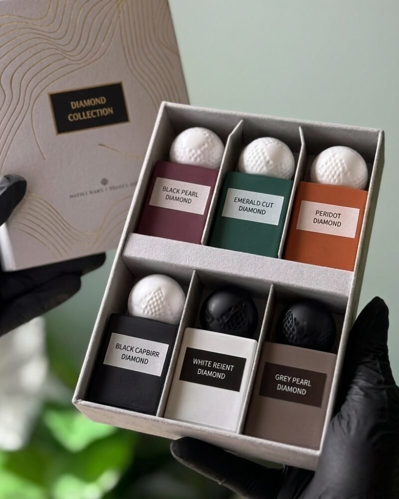 Diamond Discovery Set by Ibrahim Al Qurashi - 6 Perfumes × 10 ml